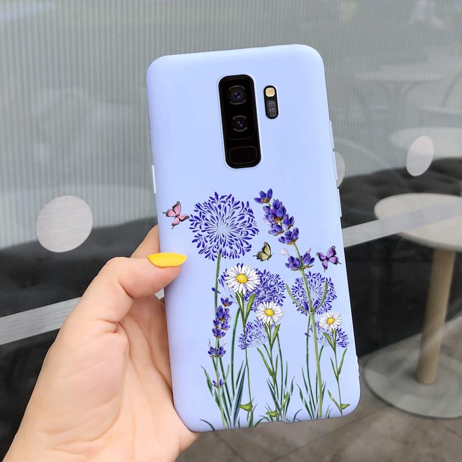 Чехол для Samsung Galaxy S9 Plus S9+ G965F Милый Конфетный Расписной Fundas Матовый Чехол для Samsung S9 S9+ S 9 Plus Чехол для Телефона Мягкие Сумки