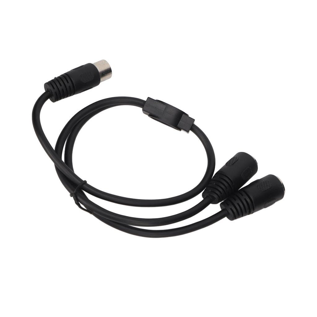 DIN 4PIN To 2DIN 4PIN Adapter Cable Professional Male To Female 4 Pin Mini DIN Y Splitter Cable