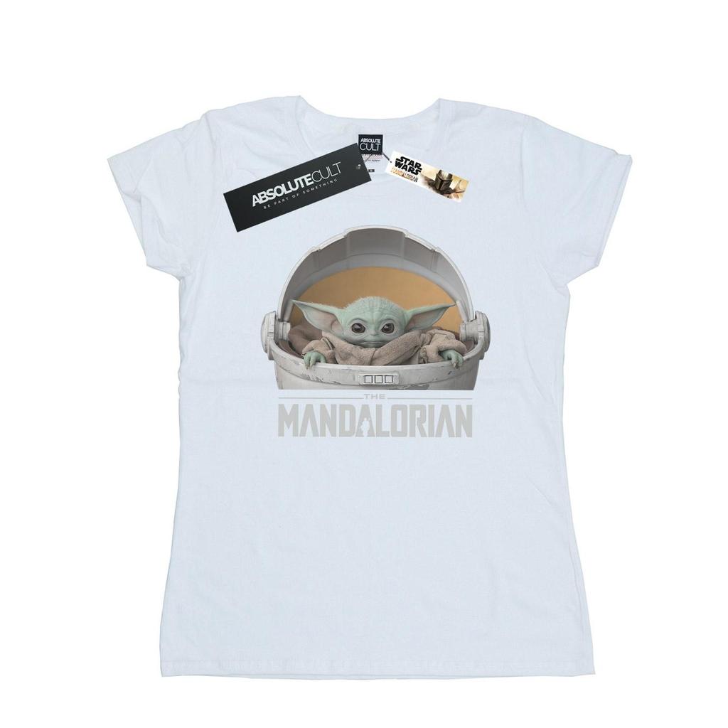 Star Wars Womens/Ladies The Mandalorian The Child Pod Cotton T-Shirt