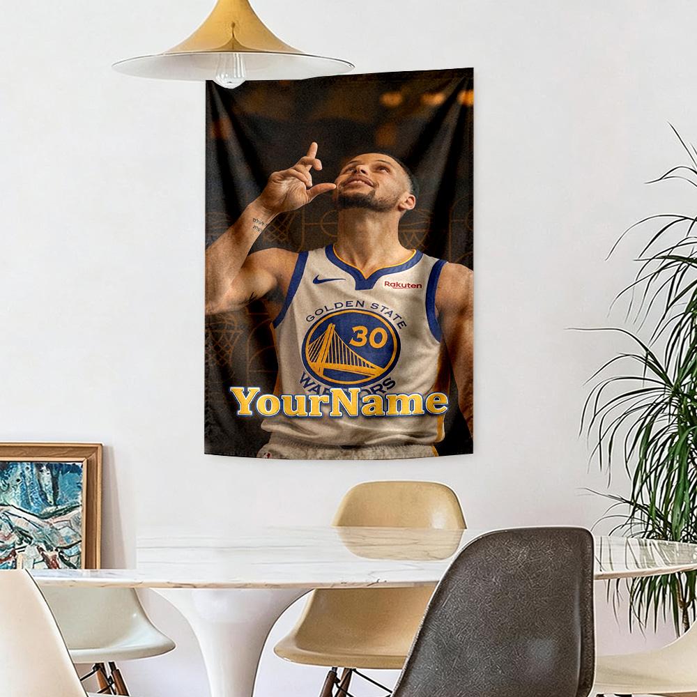 Curry Custom Your Name Wall Decor Tapestry Art For Pet Memorial Birthdaywedding Party Backdrop Family Gift