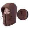 Unisex Bomber Hat Trapper Hat with Neck Warmer Bomber Hat Balaclava for Outdoor Winter Mask for Skiing Camping Hiking
