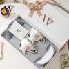 WOOCH Woodland Bloom Керамическая чашка и блюдце Подарочный набор