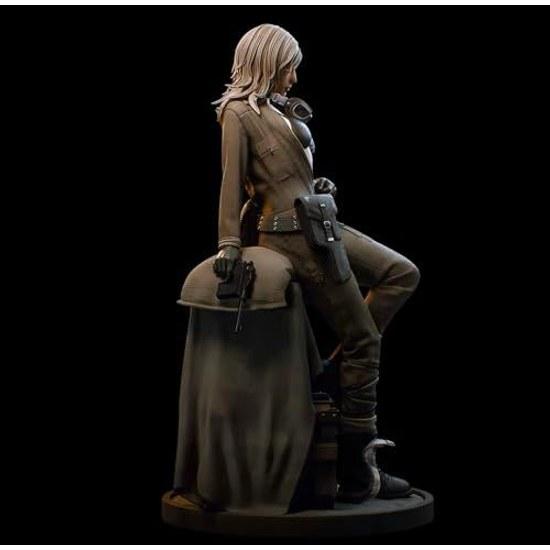 Фигурка из гаражного набора в масштабе 1:8, неокрашенная, Metal Gear Solid, Ева (1 (23см))