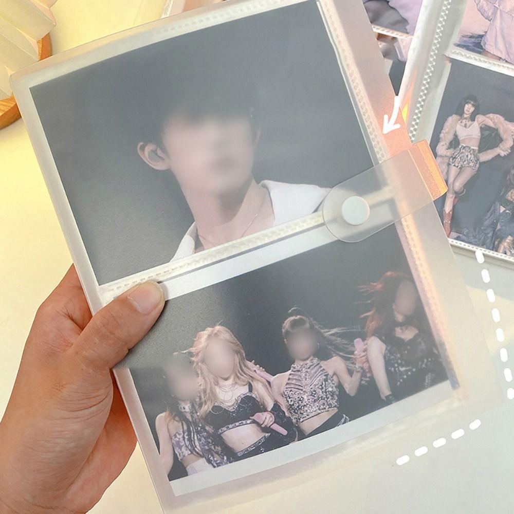 80/160 Slots Photo Album PVC Photocard Holder Creative Picture Card Holder  Idol Star
