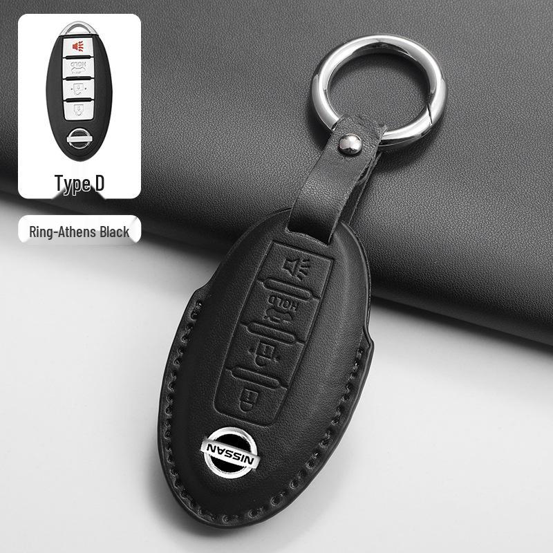Совместимый чехол для ключа Nissan для Sylphy, Qashqai, Teana, X-Trail, Tiida, Murano, Kicks (14-е поколение)