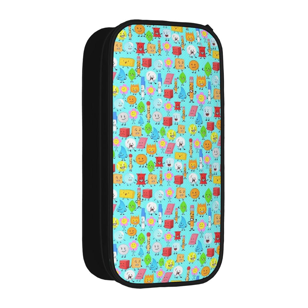 BFDI Inanimate Insanity Pencil Cases Fashion Battle for Dream Island Pen Bag Student Big Capacity School Pencilcases Stationery