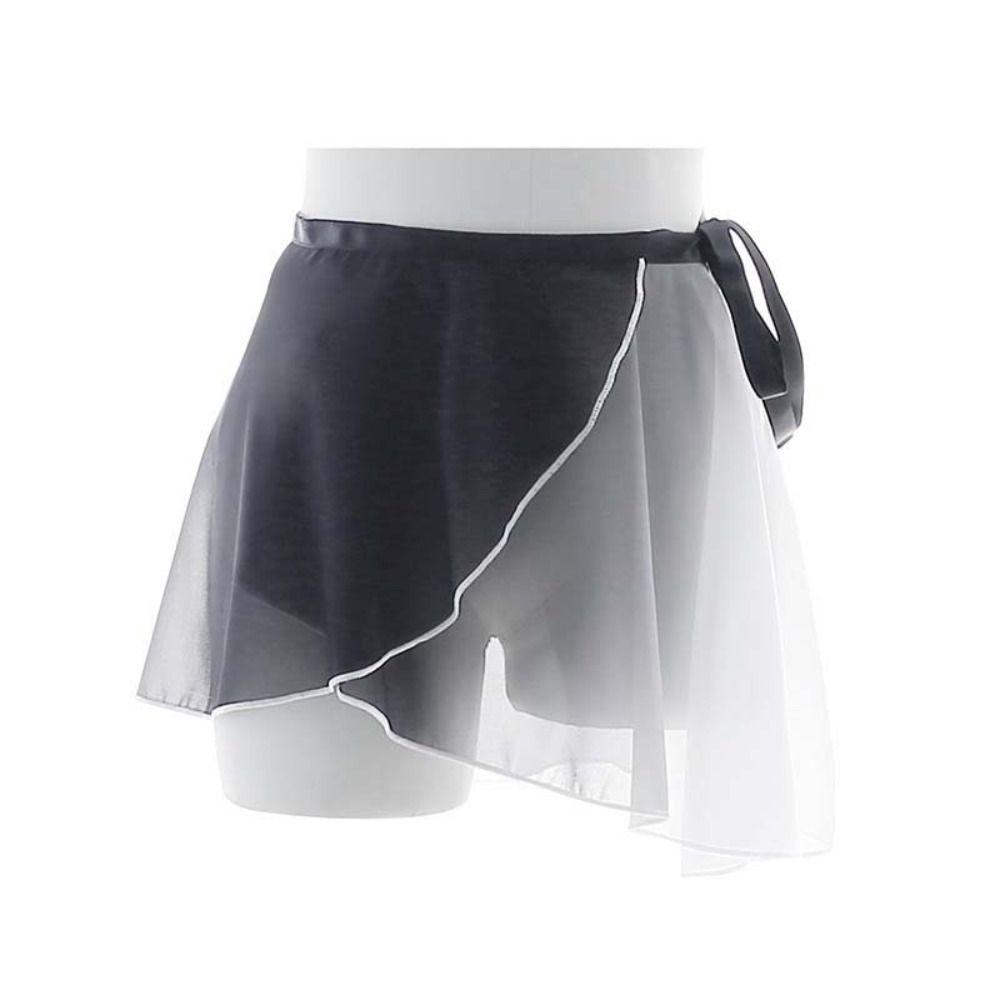 Юбка балетная из шифона, один размер, юбка для балета и танцев, новая гимнастическая юбка для женщин