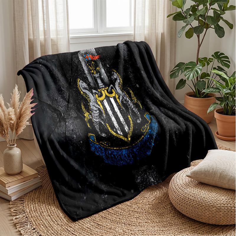 Newcastle United Theme blanket Soft Flannel Fleece Blanket Warm Lightweight Throw Blanket for Home Sofa Bed