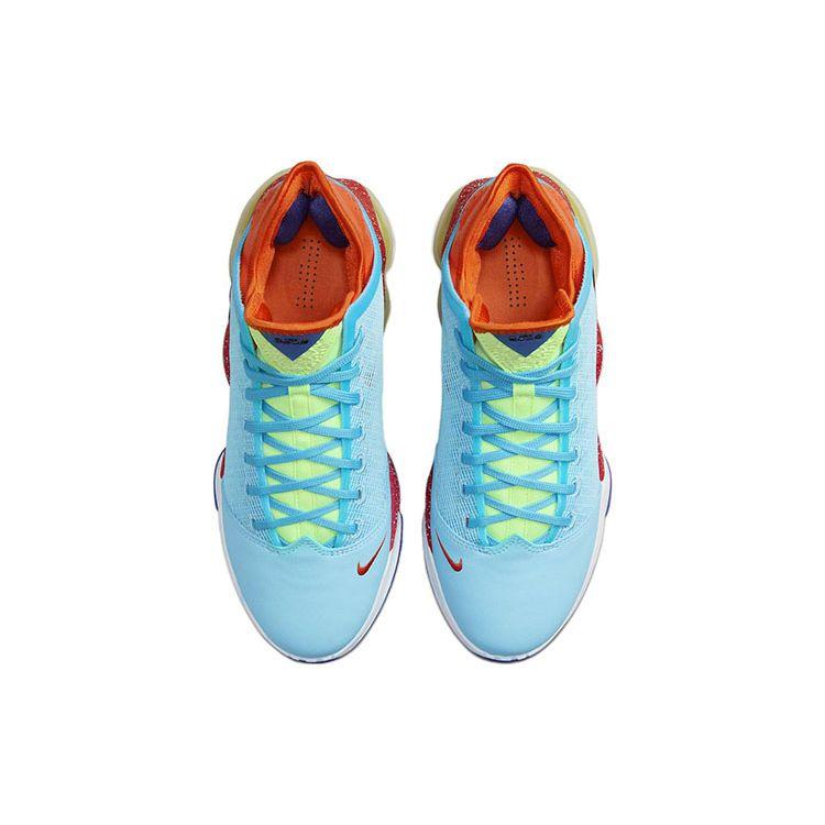 Nike Мужские кроссовки LeBron 19 Low Blue Chill черные светло-малиновые DO9829-400