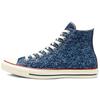 Chuck Taylor All Star Vintage Versatile Casual High-Top Canvas Shoes Unisex Sneakers Blue Floral 168038C