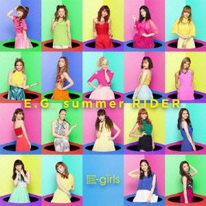 CD EGIRLS E.G. summer RIDERCDDVD RZCD86135B Rhythm Zone 2016 Japan ObiJapanese PopRock Used