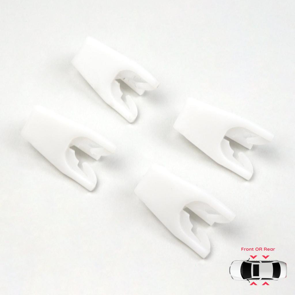 EWR5116 4 Pieces Window Lifter Regulator Guide Bracket Fixer Clamp Clips for Renault 19 X53 B/C53 D53 L53 S53 1988-2003