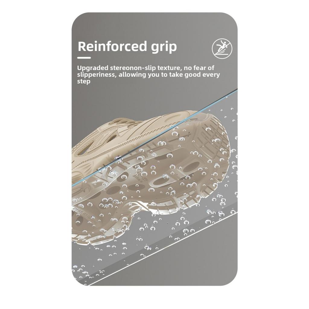 Пещерная обувь для женщин, Летняя верхняя одежда, Новая толстая подошва, Противоскользящие, Защита от запаха, Дышащие сандалии