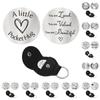 Pocket Hug Coin Gifts For Men Boyfriend Girlfriend Inspirational Gift For Son Daughter With Leather Keychain
