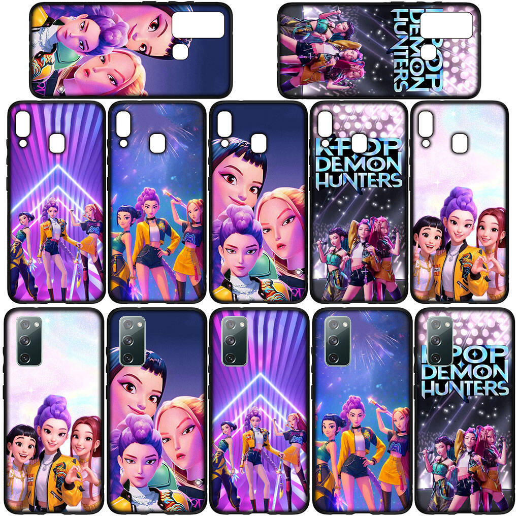 Phone Case for iPhone 17 16 15 Plus X Huawei P30 P20 Lite Redmi Note 14 12 11 13 Pro Max OPPO A60 A80 A40 A18 Mira KPop Demon Rumi Hunter X Zoey Cover