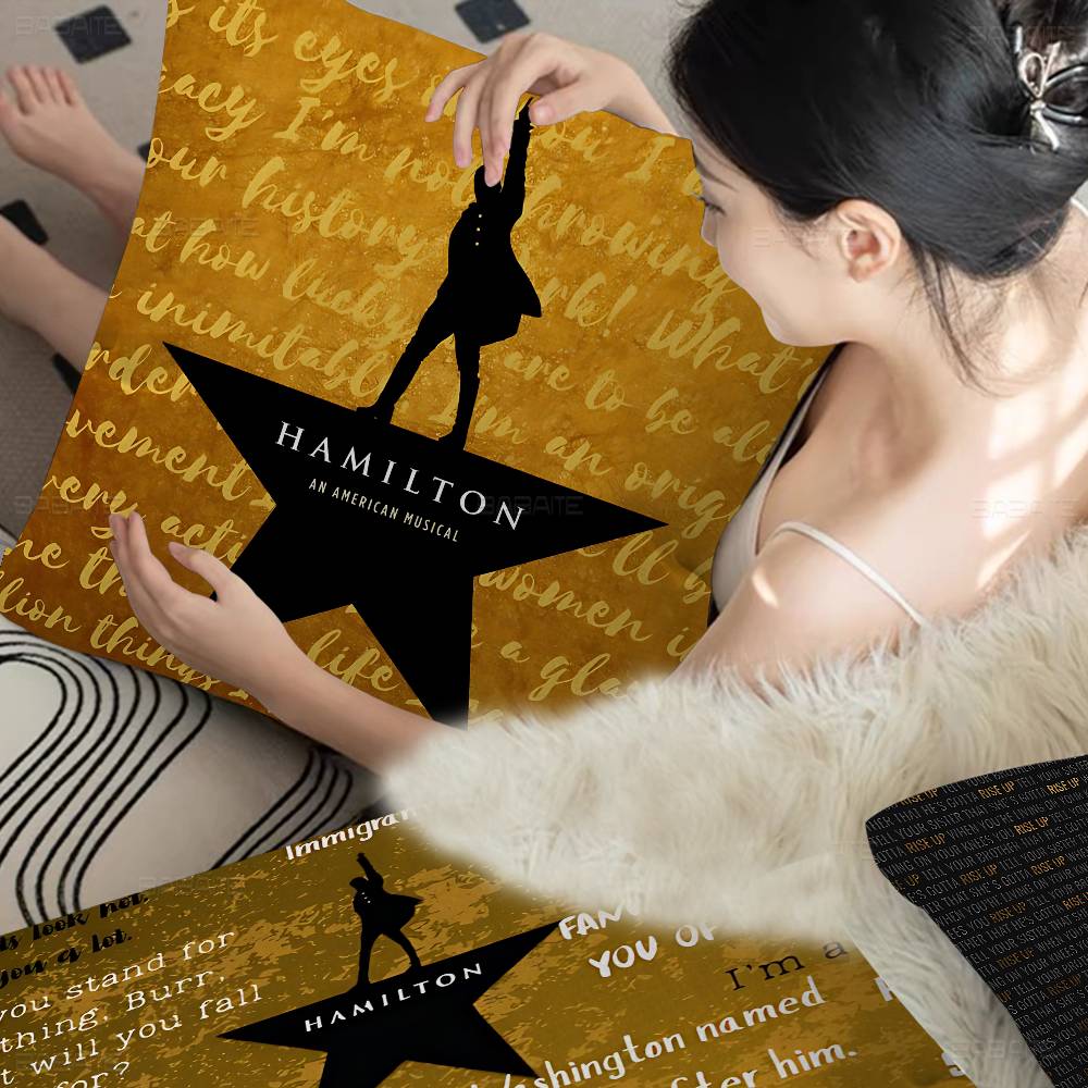 Luxury H-Hamilton Cushion Cover Pillowcase Upholstery Sofa Throw Pillow Home Decor Pillowcas