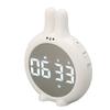 Cute Bunny Countdown Timer for Kids Magnetic Back Improved Time Management Skills LCD Kitchen Timer