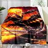 Eerie Frozen Phantom Blanket Flannel Throw for Sofa, Indoor, Camping, Living Room, Office, Chair, And Bed Soft Birthday Gift