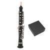 Oboe Model Hand Crafted Lifelike Metal Miniature Oboe Musical Instrument for Decoration