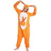 Women Pajamas Kangaroo Kigurumi Men Onesie Adult Fleece Couple One-Piece Sleepwear Christmas Cosplay Costume Whole Clothes