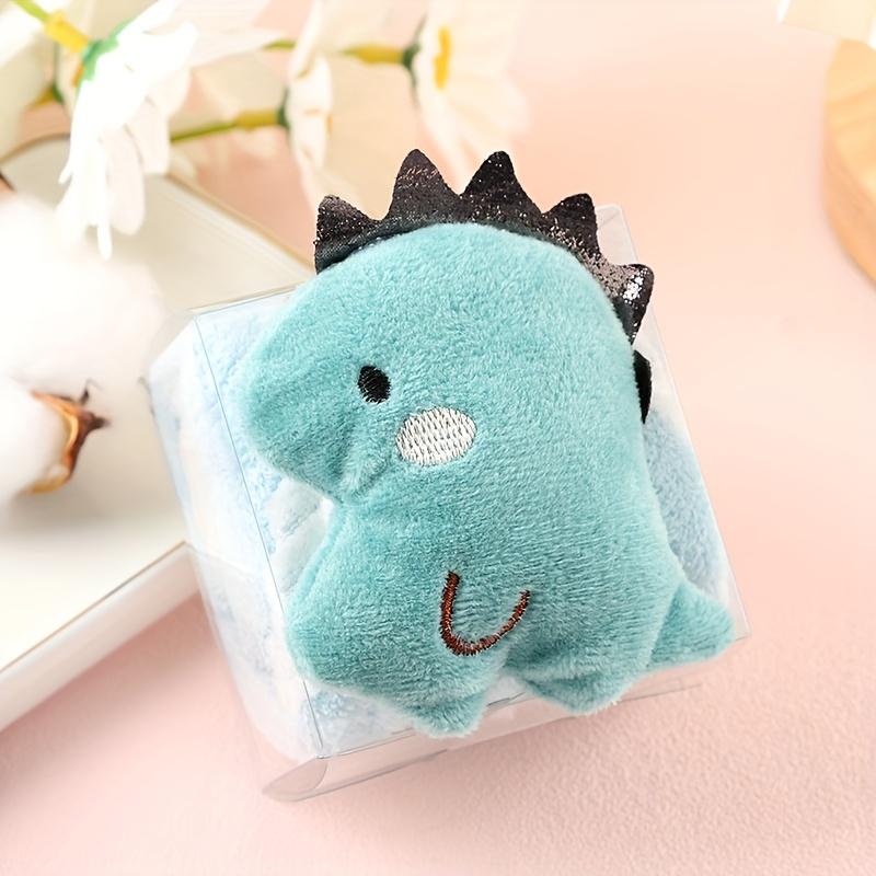 Милые мультяшные полотенца для рук с животными и фруктами, ультрамягкие полотенца из кораллового флиса с коробочной упаковкой, 280 г/м², современный декор для ванной комнаты, идея для подарка на день рождения