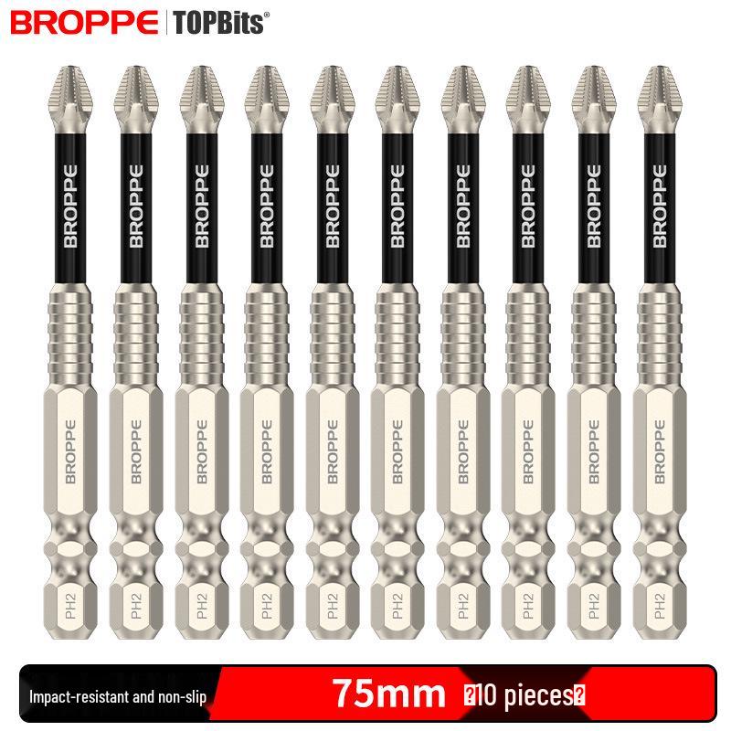 Ударопрочный Магнитный Противоскользящий Набор Бит для Электрической Отвертки и Ударного Гайковерта