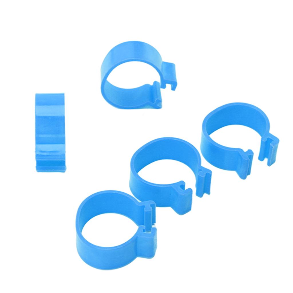 100 шт. кольца для ног птицы, курицы, птицы, утки, идентификационные браслеты для ног, пряжка открытого типа, куриная лодыжка