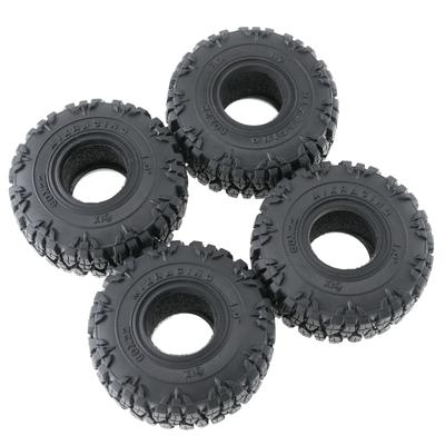 Резиновые шины с дистанционным управлением, автомобильные шины, 4 шт., 1,0 дюйма, замена для Traxxas TRX4-M Defender Bronco