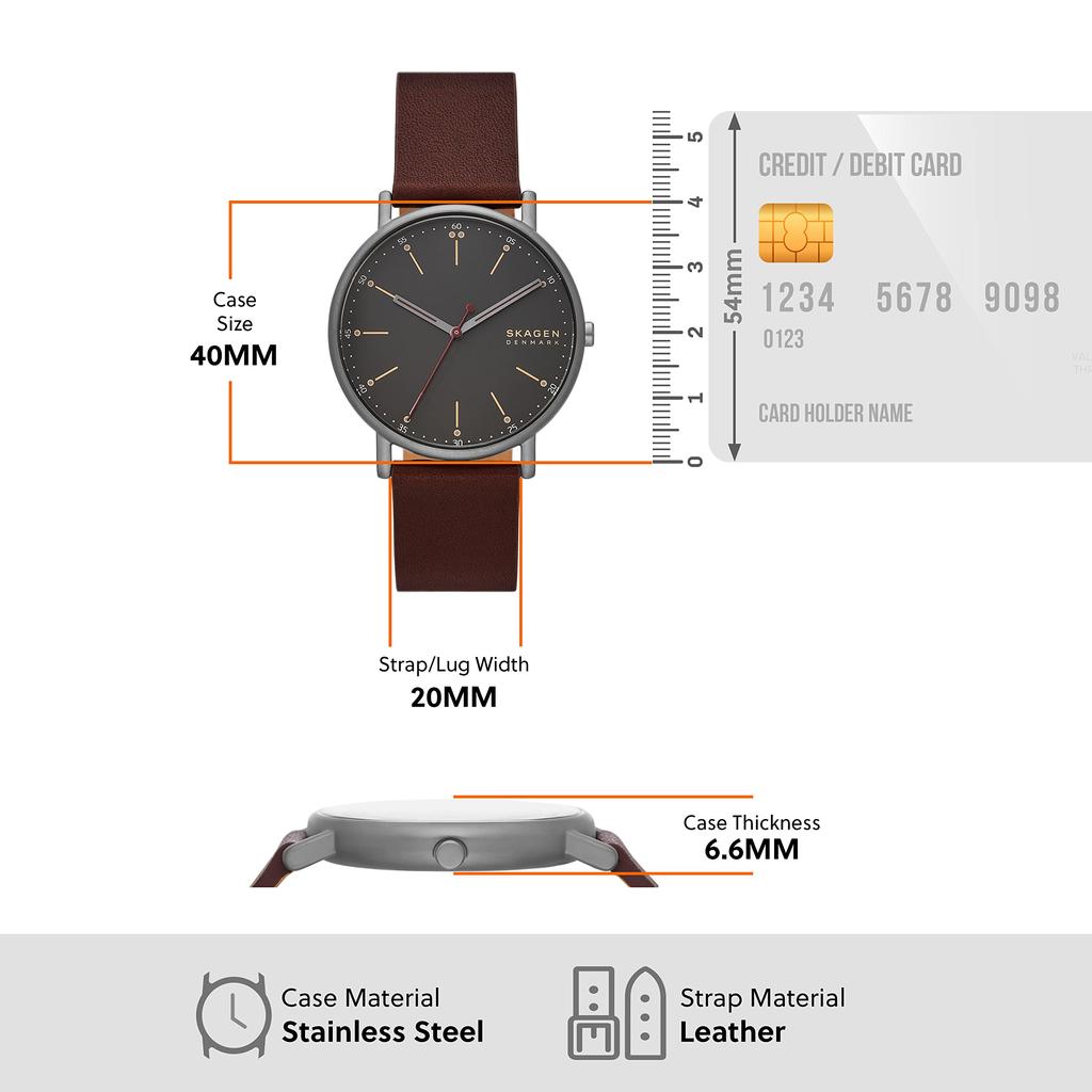 Часы SIGNATUR SKW6860 Red [Skagen] Мужские