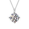 InLove Набор ювелирных изделий Iced Out Стерлинговое серебро 925 пробы Муассанит VVS Кольцо Браслет Ожерелье Набор ювелирных изделий Сертифицирован GRA