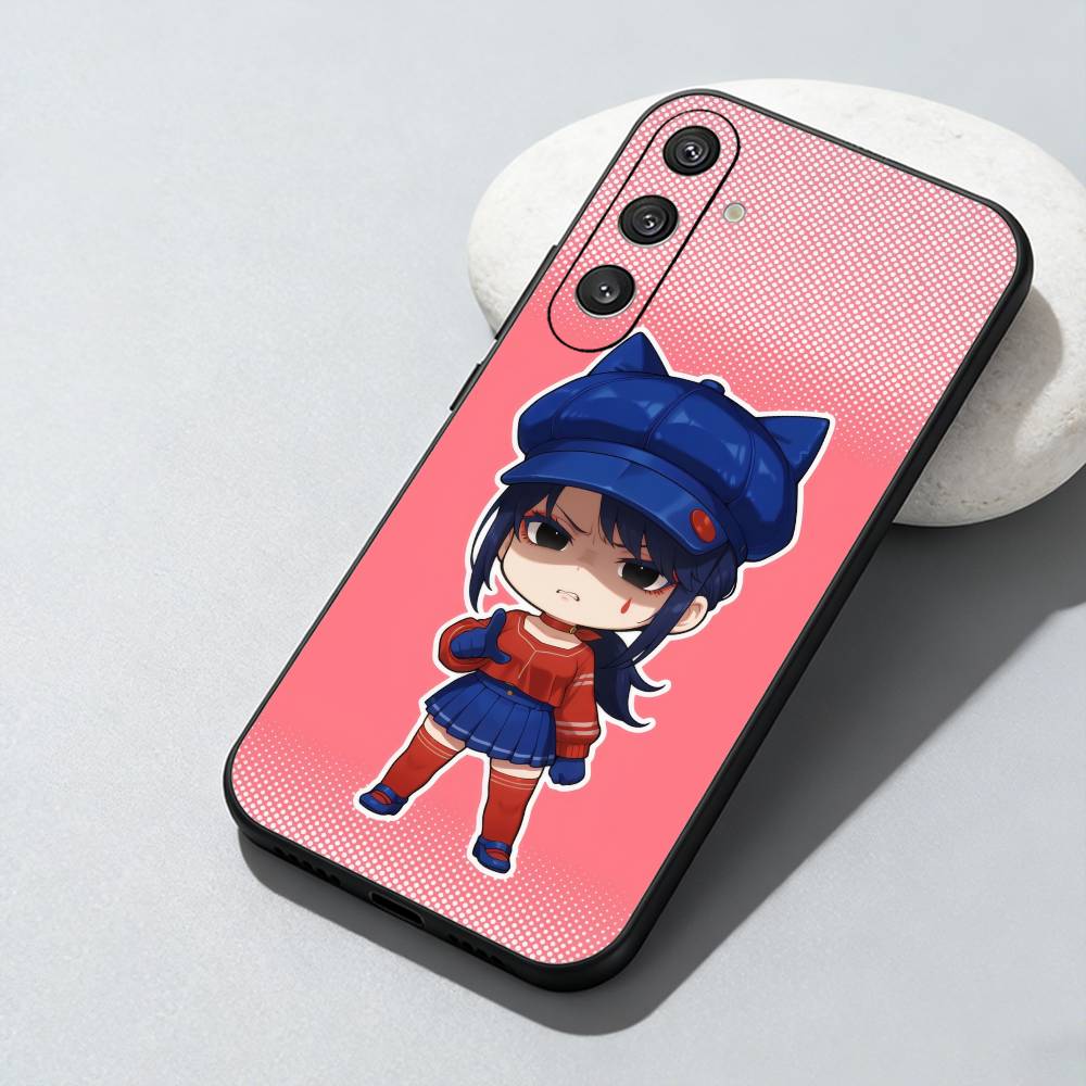 Чехол для телефона Mita Game M-MiSide для Samsung Galaxy A73, A72, A71, A70, A52, A51 и других. Мягкий черный чехол