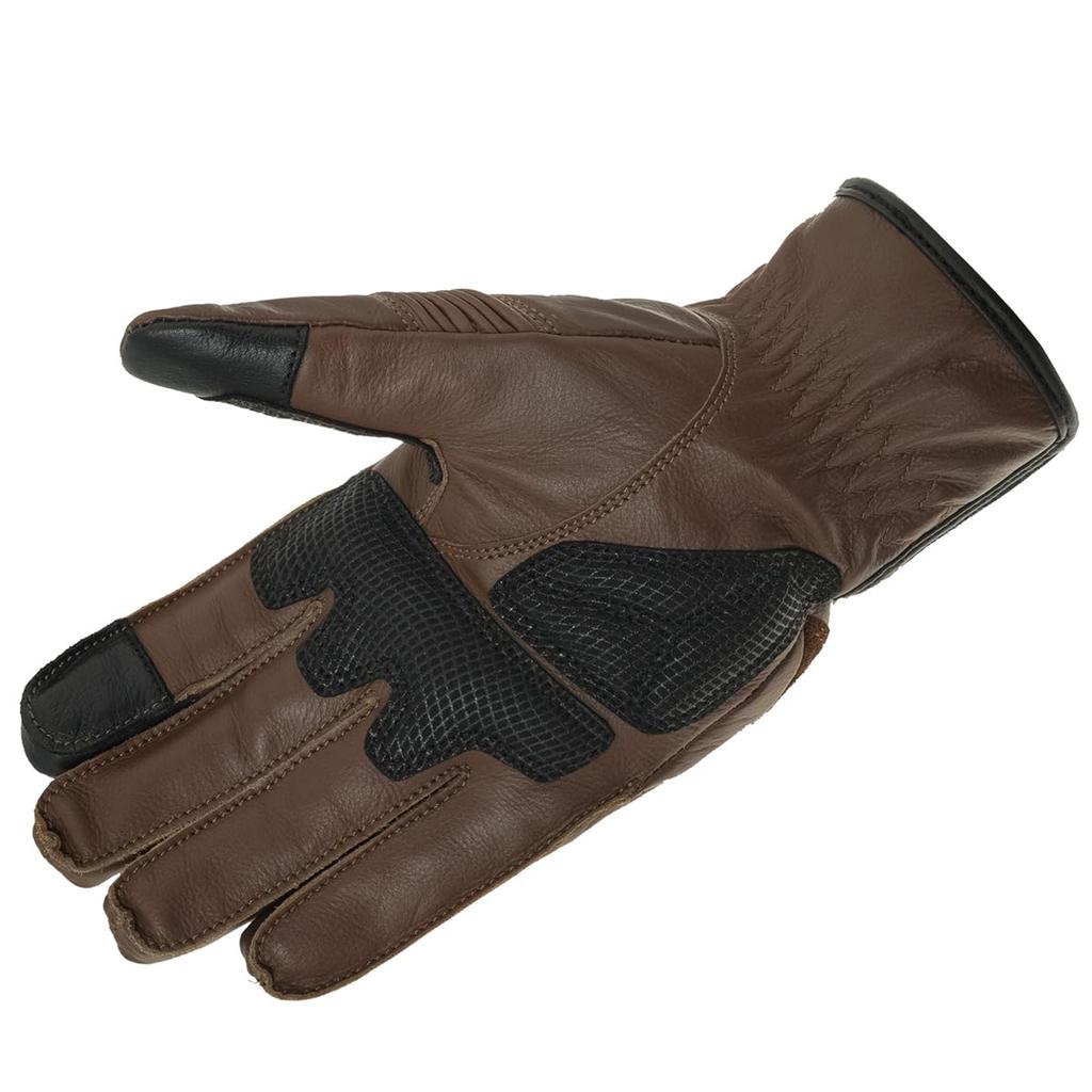 KOMINE Кожаные зимние перчатки для мотоциклов Z Series Коричневые L GK-849 -