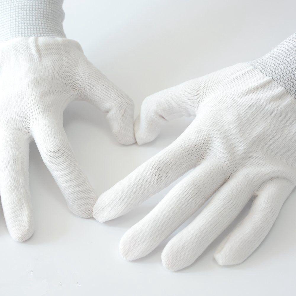 New White Application Tools Car Wrap Gloves Mittens Nylon Wrapping  Vinyl Sticker