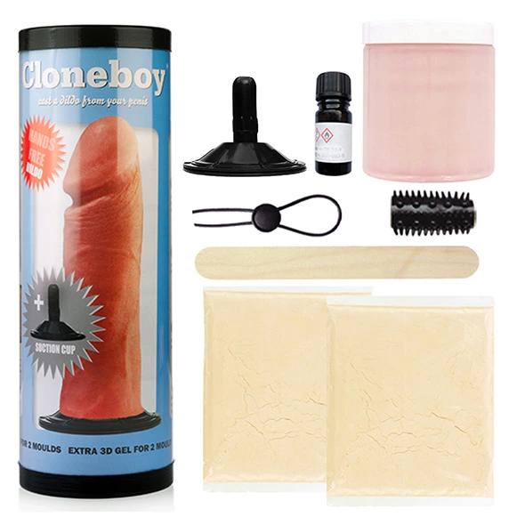 Cloneboy Dildo & Suction Cap Pink Penis Cloning Kit