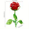 Handcrafted Metal Rose Burner Sturdy Aromatherapy Burner Rose Ornament Incense Holder  Dining Room