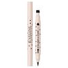Eveline Cosmetics Dual-Action Eyeliner & Heart Stamp - 01 Black