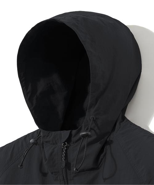 Двусторонний ветрозащитный плащ Moderment Oversize_Черный