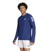 Adidas Own the Run Long Sleeve Running Dark Blue Size XS T-Shirt, IKM72, Men's (IM5412),