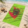 FC Juarez Microfiber Beach Towel Quick Dry Sand Free Lightweight Beach Towels for Travel Swimming Camping