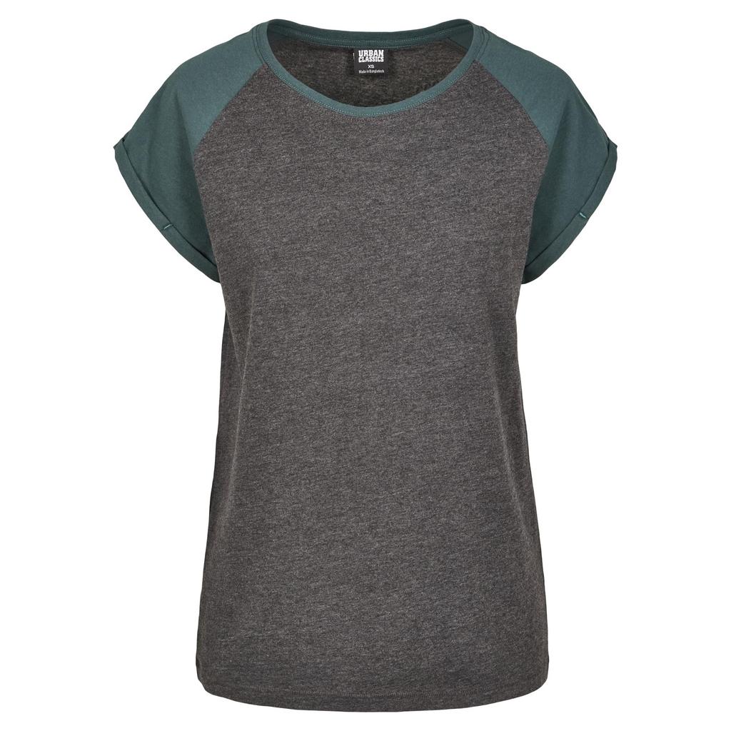 Urban Classics Womens/Ladies Contrast Raglan T-Shirt