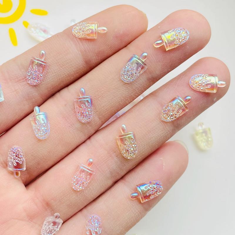 100 Pcs New Cute Mini Kawaii Color Little Goldfish Resin Figurine Crafts Flatback Cabochon Ornament Jewelry Making Hairwear K38