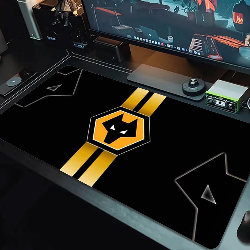 Wolves FC Color Mouse Pad Large Gaming Table Cushion Non-slip Laptop Tablet Big Mousepad XXL Mat Mini PC Playmat With Lock edge