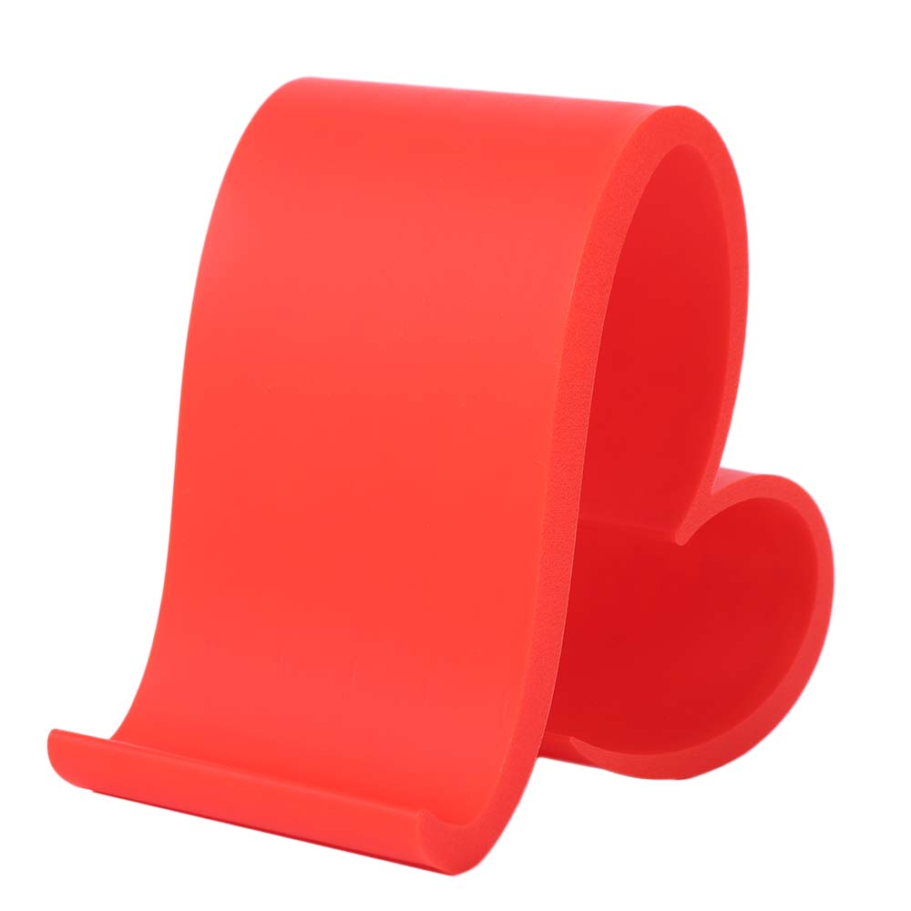 Anti-slip Heart Shaped Phone Stand PLA Girl Desk Lazy Bracket Lover's Gift