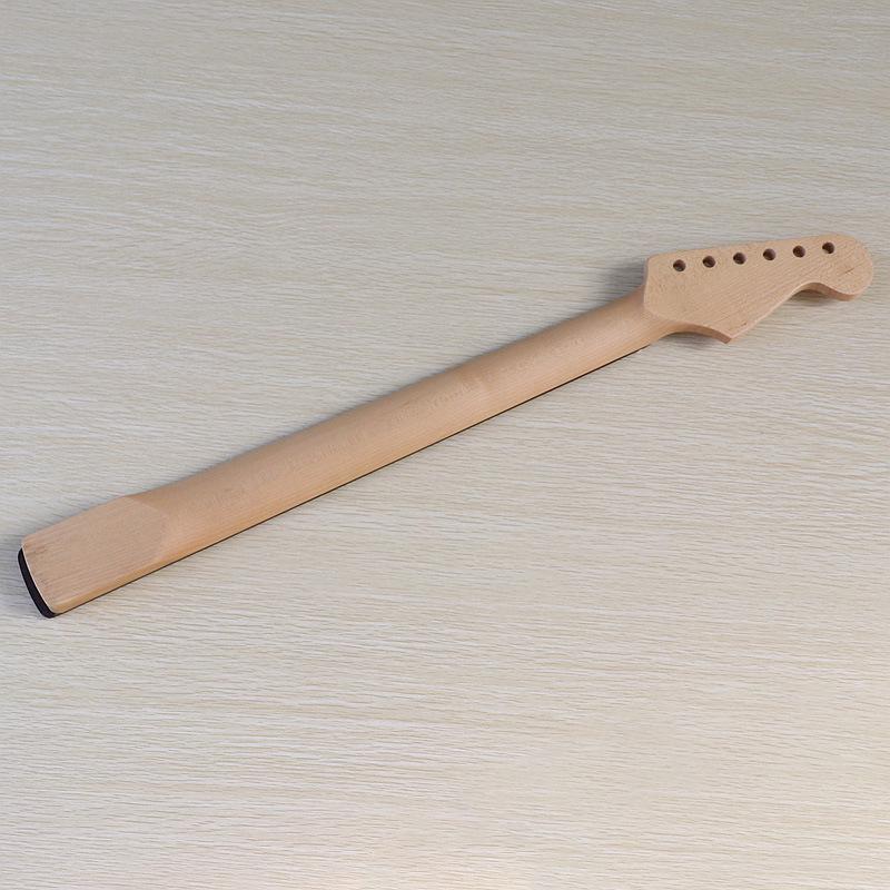 Леворукий гриф для электрогитары ST с палисандровой накладкой, 22 лада, кленовый, матовое покрытие - Аксессуар для DIY