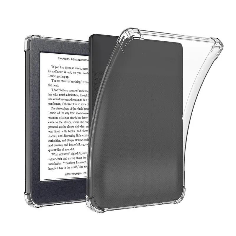 Мягкий прозрачный чехол для Kobo Nia 6 дюймов, противоударный ТПУ с подушкой безопасности, силиконовая обложка Funda для Kobo Clara HD 6 дюймов, Libra Colour 2024 7 дюймов