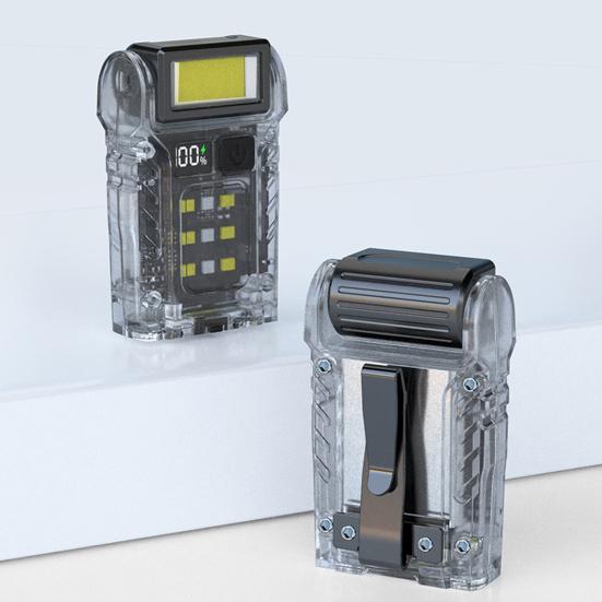 Светодиодный клип-фонарь для шляпы, вращающийся, портативный, с питанием от USB, мини-фонарик, легкий, портативный, для рыбалки на открытом воздухе, езды, кемпинга, налобный фонарь