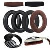 Earpads Earphone Earmuff Ear Pads For Sennheiser HD418 Leather Earphone Case Replacement Earpads
