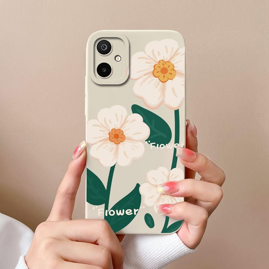 Чехол для Samsung Galaxy M06 S25 Edge A06 F06 F16 M16 Красивые цветы Авокадо Высококачественные противоударные силиконовые защитные чехлы для корпуса Samsung