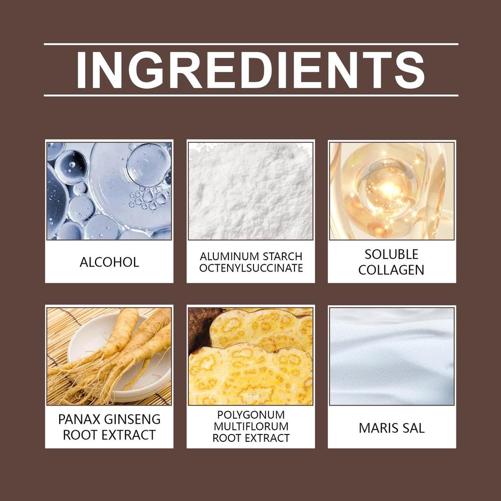 Hoegoa Sea Salt Dry Hair Spray Hair Leave-In Styling Dry Hair Spray Hairspray Refreshing Degreasing Oil Control Lazy Fluffy Smoothing Spray