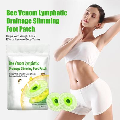 Пчелиный пластырь для ног, лимфодренажный пластырь для ног пчелы, пластырь для ухода за ногами, подушечки для ног для лучшего сна и стресса